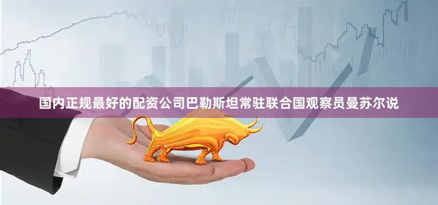国内正规最好的配资公司巴勒斯坦常驻联合国观察员曼苏尔说